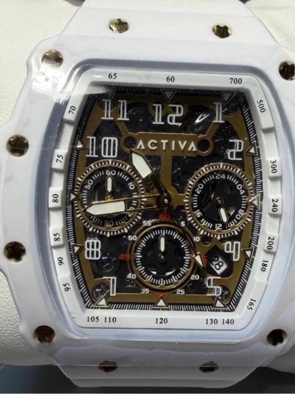 Activa Fury X Activa Men’s Watch w/ Skeleton Dial 44.3 MM - Picture 5 of 5